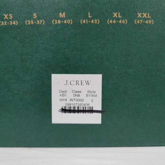 New J Crew V-neck undershirts three-pack BY548 - Picture 12 of 12